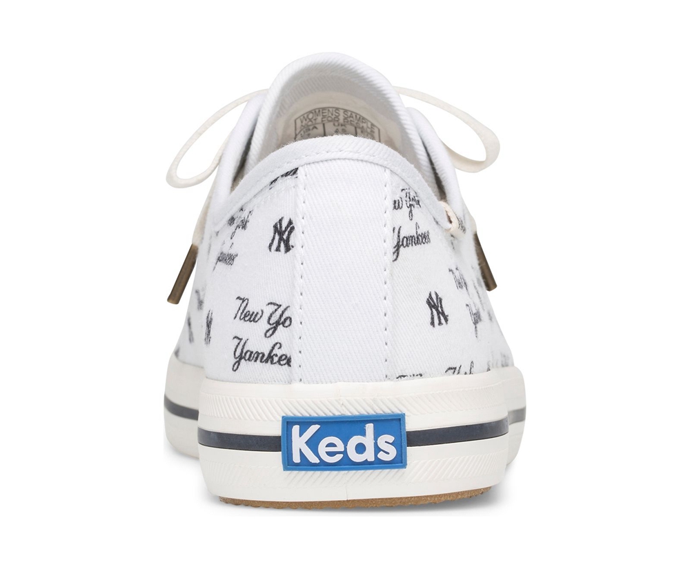 Zapatillas Keds Mujer Blancas - Kickstart Mlb® - 380-IUAPML